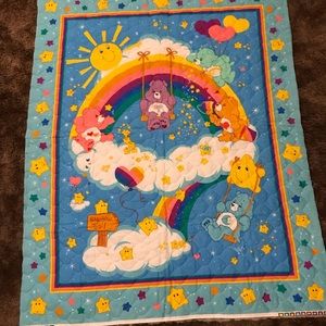 Carebear blanket